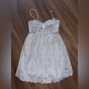Grey diamond dress. BCX size small